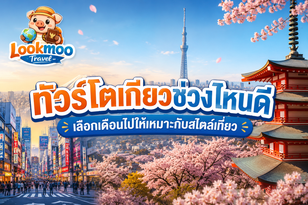 ทัวร์โตเกียวช่วงไหนดี เลือกเดือนไปให้เหมาะกับสไตล์เที่ยว