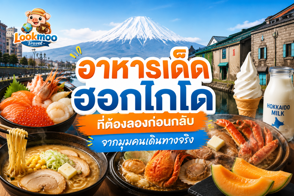 อาหารเด็ดฮอกไกโดที่ต้องลองก่อนกลับ จากมุมคนเดินทางจริง