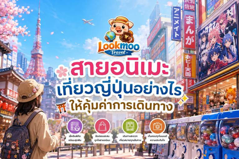 สายอนิเมะ เที่ยวญี่ปุ่นอย่างไรให้คุ้มค่าการเดินทาง